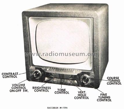 M-1726A; Raytheon Mfg. Co.; (ID = 3080718) Television