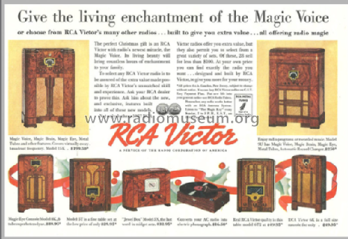 15K ; RCA RCA Victor Co. (ID = 2811103) Radio