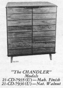 21-CD-7935 'The Chandler' Ch= CTC5U; RCA RCA Victor Co. (ID = 1554396) Television