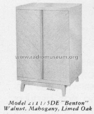 21T175DE 'Benton' Ch= KCS68F; RCA RCA Victor Co. (ID = 1239519) Television