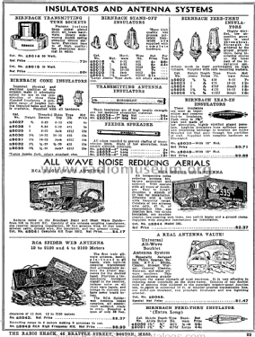 395 Antenna System; RCA RCA Victor Co. (ID = 1307105) Antenna