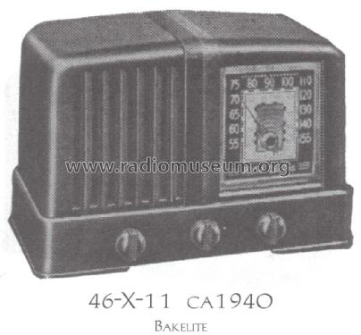 46X11 Ch= RC-456; RCA RCA Victor Co. (ID = 1522129) Radio