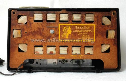 4X551 Creighton Ch= RC-1146; RCA RCA Victor Co. (ID = 2517098) Radio