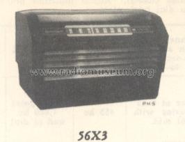 56X3 Ch= RC-1011; RCA RCA Victor Co. (ID = 174973) Radio