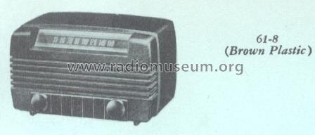 Radiola 61-8 Ch= RC-1034; RCA RCA Victor Co. (ID = 175906) Radio