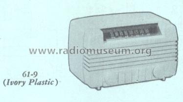 Radiola 61-9 Ch= RC-1034; RCA RCA Victor Co. (ID = 175910) Radio