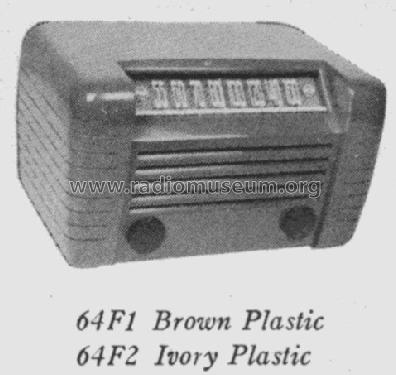 64F1 Ch= RC-1037; RCA RCA Victor Co. (ID = 1109562) Radio