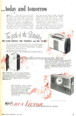 65BR9 Ch= RC1045; RCA RCA Victor Co. (ID = 1195507) Radio