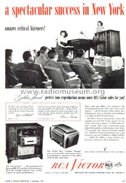 65X1 Ch= RC-1064; RCA RCA Victor Co. (ID = 1247554) Radio