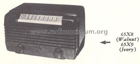 65X8 Ch= RC-1034; RCA RCA Victor Co. (ID = 175583) Radio