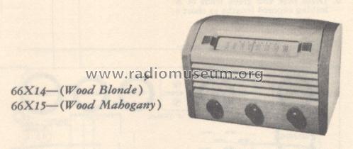 66X14 Ch= RC-1046B; RCA RCA Victor Co. (ID = 175943) Radio