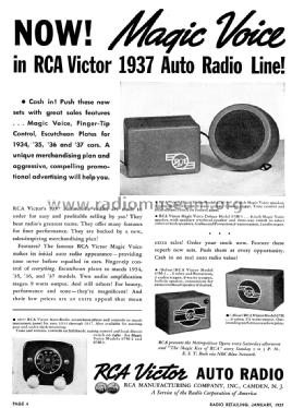 67M-1 ; RCA RCA Victor Co. (ID = 1027296) Car Radio