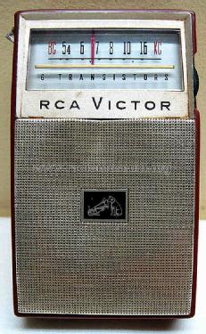 6 Transistors unknown; RCA RCA Victor Co. (ID = 1393991) Radio