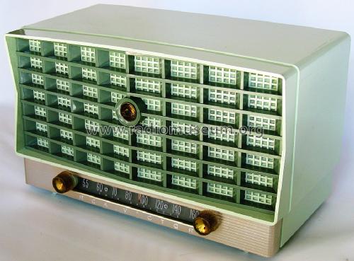 rca victor radio green