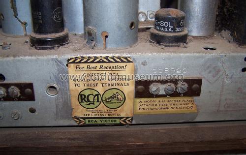 6T2 ; RCA RCA Victor Co. (ID = 1204162) Radio