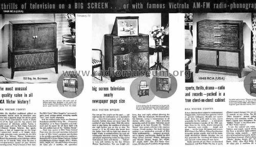 730-TV2 Ch= KCS27-1; RCA RCA Victor Co. (ID = 2805786) Television