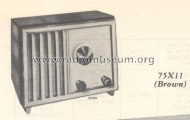 75X11 Ch= RC-1050; RCA RCA Victor Co. (ID = 176306) Radio