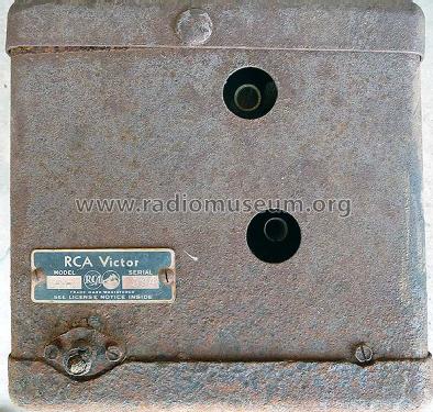 8-M-1 ; RCA RCA Victor Co. (ID = 1001532) Car Radio