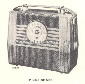 8BX55 Ch= RC-1059; RCA RCA Victor Co. (ID = 177632) Radio