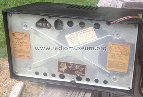 8R71 Ch= RC-1060; RCA RCA Victor Co. (ID = 1657022) Radio