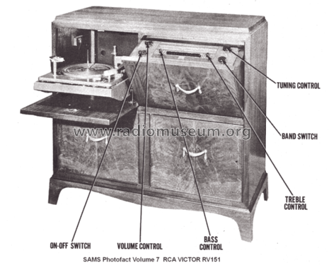 8V151 Ch= RS-123D + RK-121C; RCA RCA Victor Co. (ID = 1280385) Radio