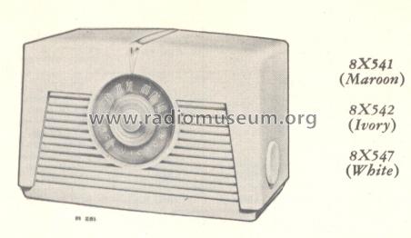 8X542 Ch= RC-1065A; RCA RCA Victor Co. (ID = 178056) Radio