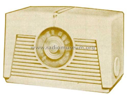 8X542 Ch= RC-1065A; RCA RCA Victor Co. (ID = 347291) Radio