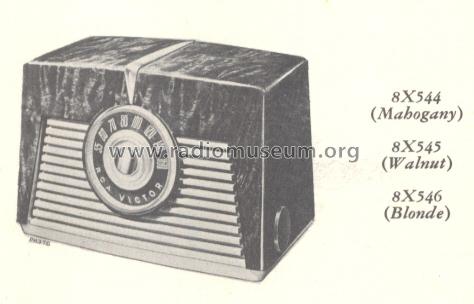 8X544 Ch= RC-1065; RCA RCA Victor Co. (ID = 178066) Radio