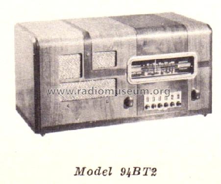 94BT2 Ch= RC-390; RCA RCA Victor Co. (ID = 258964) Radio