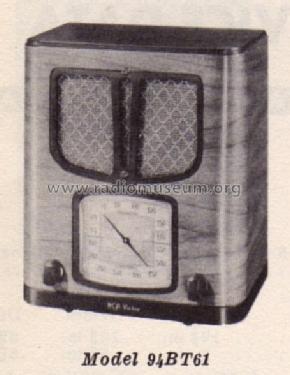 94BT61 Ch= RC-333C; RCA RCA Victor Co. (ID = 260036) Radio