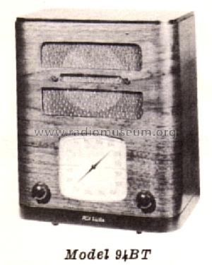 94BT ; RCA RCA Victor Co. (ID = 257585) Radio