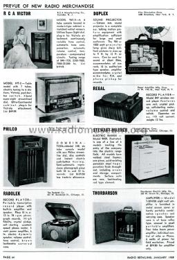 96K5 Ch= RC-351L; RCA RCA Victor Co. (ID = 1806592) Radio