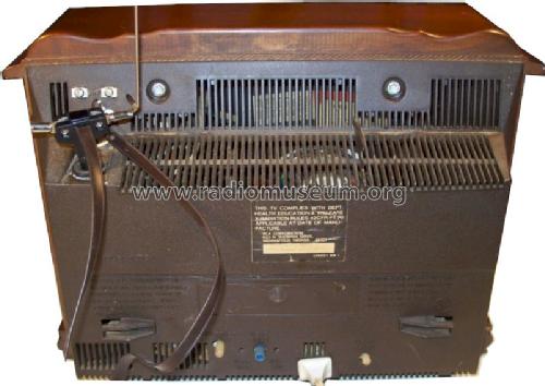Miniature Console TV 9 inch AM100L; RCA RCA Victor Co. (ID = 696248) Télévision