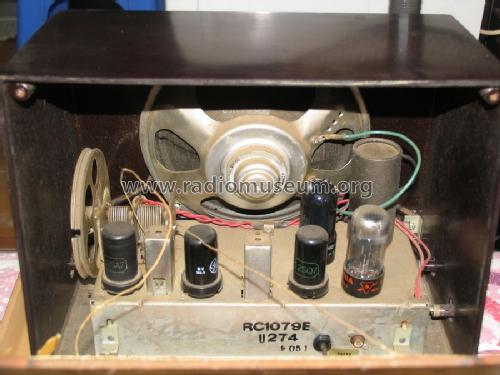 実働 RCA Victor 9-x-571 USA ヴィンテージ 真空管ラジオ-