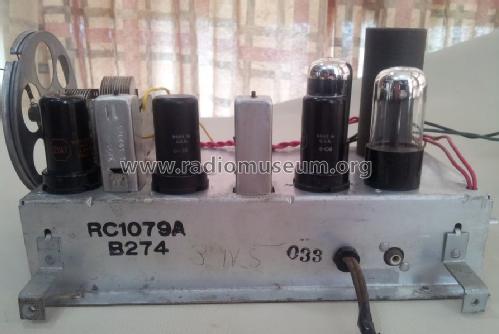 9X572 Ch= RC-1079A; RCA RCA Victor Co. (ID = 1555272) Radio