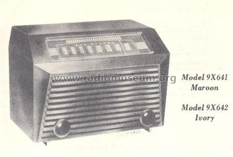 9X641 Ch= RC-1080; RCA RCA Victor Co. (ID = 178442) Radio