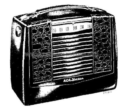 BX55 Ch= RC-1088; RCA RCA Victor Co. (ID = 253189) Radio