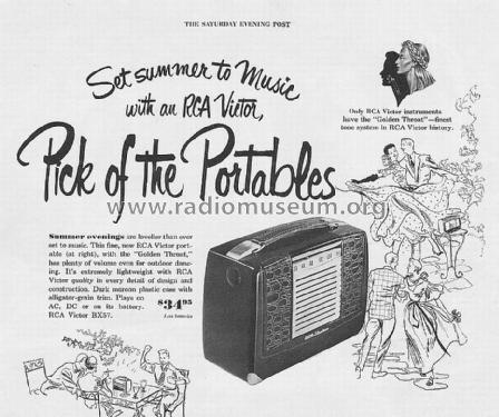 BX57 Ch= RC-1088C; RCA RCA Victor Co. (ID = 1189772) Radio