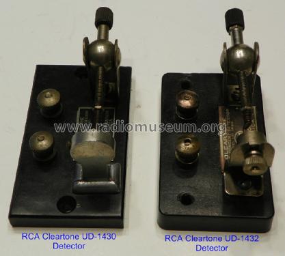 Cleartone Crystal Detector Model UD 1430; RCA RCA Victor Co. (ID = 1476911) Bauteil