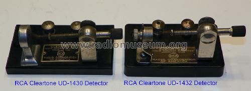 Cleartone Crystal Detector Model UD 1432; RCA RCA Victor Co. (ID = 1476922) Radio part