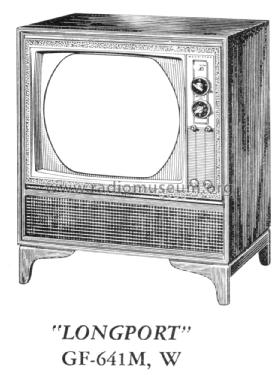 GF-641M 'Longport' Ch= CTC16E; RCA RCA Victor Co. (ID = 1556174) Television