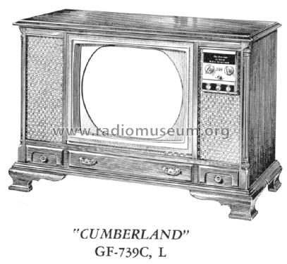 GF-739C 'Cumberland' Ch= CTC16L; RCA RCA Victor Co. (ID = 1558230) Television