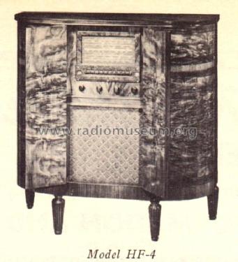 HF-4 ; RCA RCA Victor Co. (ID = 254679) Radio