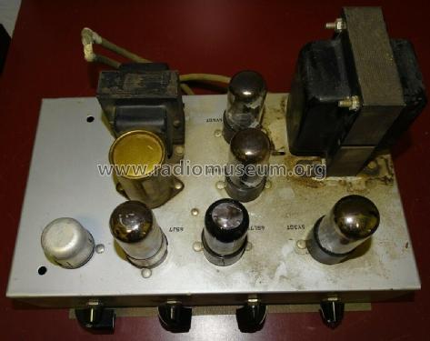 Intercom Amplifier MI-14833; RCA RCA Victor Co. (ID = 2666401) Ampl/Mixer