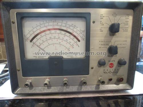 Master Voltohmyst WV-87-B; RCA RCA Victor Co. (ID = 3041396) Ausrüstung