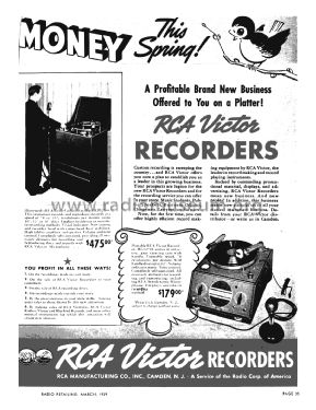 MI-12700-A ; RCA RCA Victor Co. (ID = 2973738) R-Player