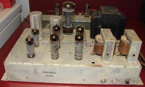 P.A. Chassis Ch= RS-177A; RCA RCA Victor Co. (ID = 1894593) Ampl/Mixer