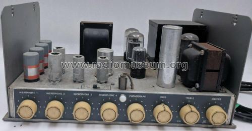 PA Amplifier MI-12154-A; RCA RCA Victor Co. (ID = 2630885) Ampl/Mixer