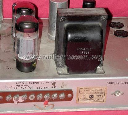 PA Amplifier MI-12155; RCA RCA Victor Co. (ID = 1984003) Ampl/Mixer