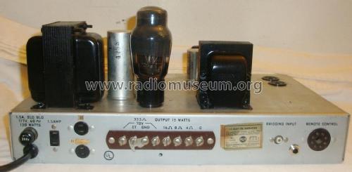 PA Amplifier MI-12156; RCA RCA Victor Co. (ID = 1909175) Ampl/Mixer